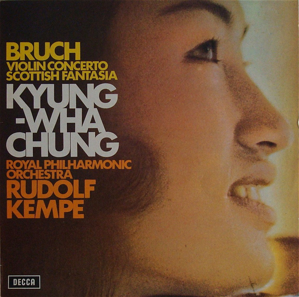 LP - Chung: Bruch Violin Concerto Op. 26 + Scottish Fantasy Op. 46 - Decca SXL 6573