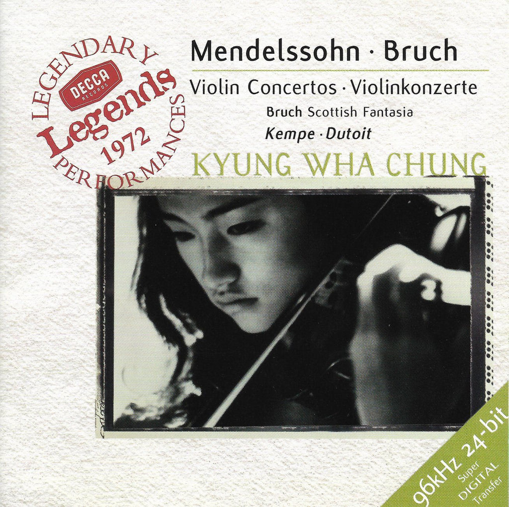 Chung: Bruch & Mendelssohn Violin Concertos, etc. - Decca 289 760 976-2