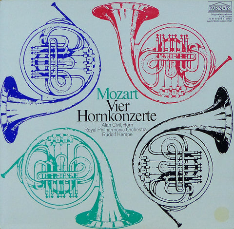 Civil/Kempe: Mozart 4 Horn Concerti - Parnass/RCA 77973
