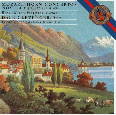 Clevenger: Mozart Horn Concertos + Fragment - CBS MK 42324