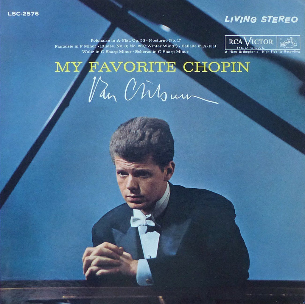 Cliburn: My Favorite Chopin (Scherzo No. 3, Ballade No. 3, etc.) - RCA LSC-2576
