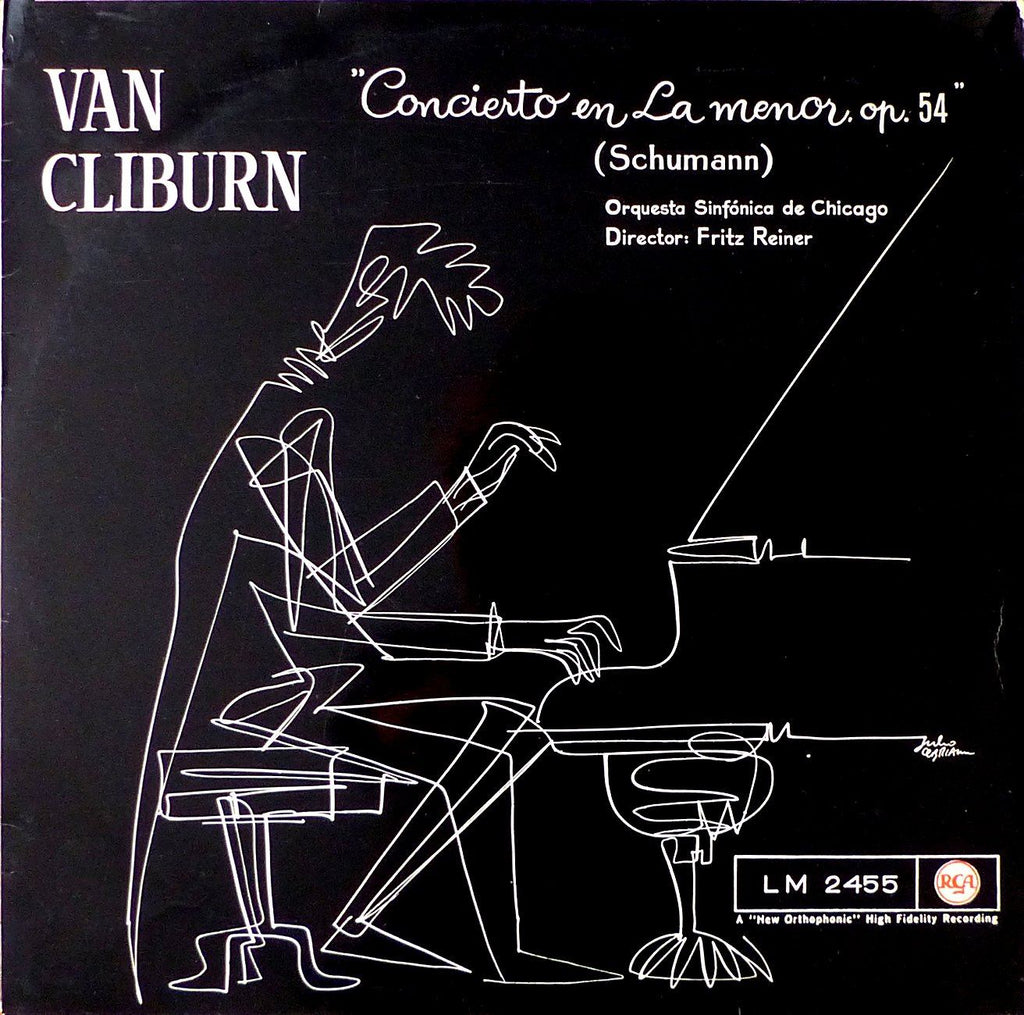 Cliburn: Schumann Piano Concerto Op. 54 - RCA Spain LM-2455