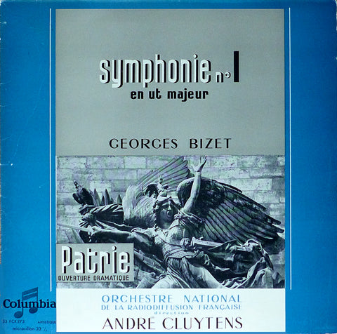 Cluytens: Bizet Symphony in C + Patrie Ov - Columbia FCX 273