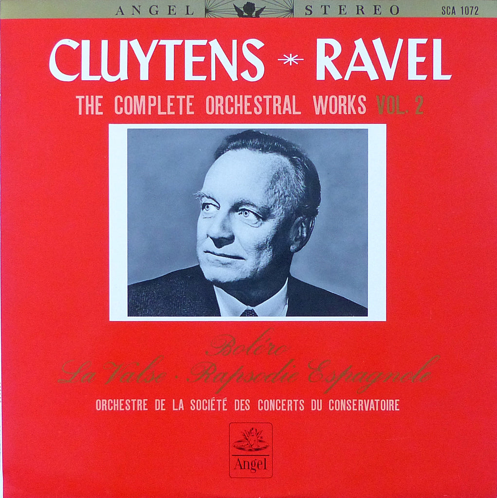 Cluytens: Ravel Bolero, La Valse, etc. - Angel Japan SCA 1072