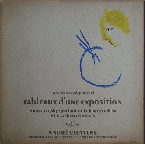 LP - Cluytens: Mussorgsky Pictures At An Exhibition, Etc. - Columbia FCX 770 (ds)
