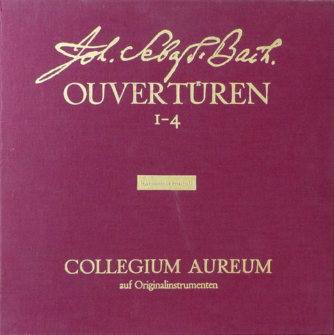 Collegium Aureum: Bach 4 Orch Suites - Harmonia Mundi HM 30949 XK (2LP box)
