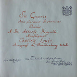 Collegium Aureum: Brandenburg Cti - Harmonia Mundi HM 30947 XX (2LP box set)