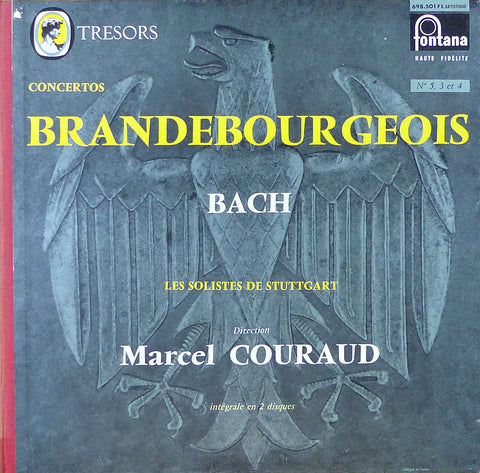 Couraud: Bach Brandenburg Concerti 3, 4 & 5 - Fontana 698.501 FL