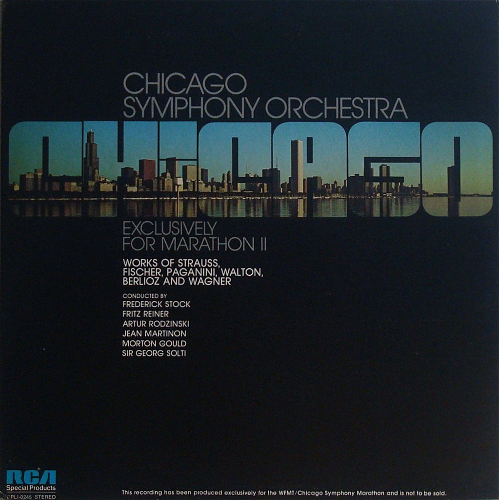 Chicago SO: Marathon II (historical recordings, 1940-76) - RCA DPLI-0245