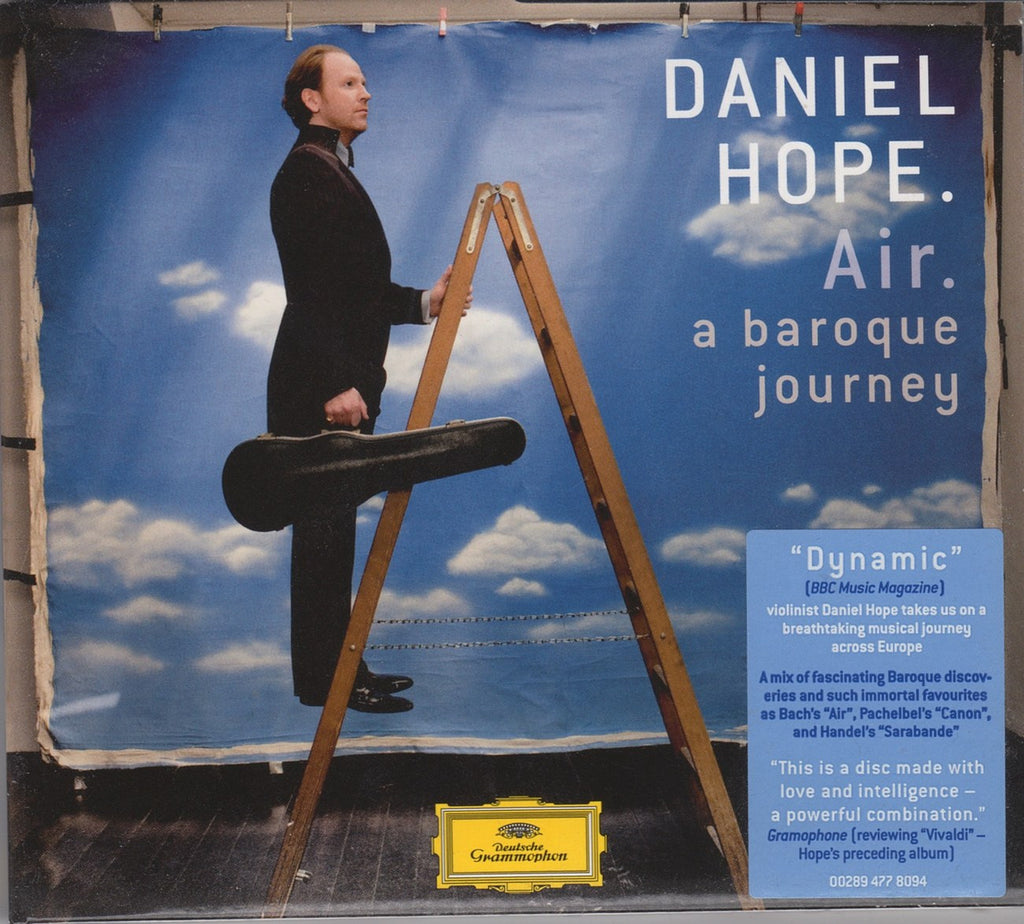 CD - Daniel Hope: "Air" (A Baroque Journey - Violin Works) - DG 477 8094 (DDD)