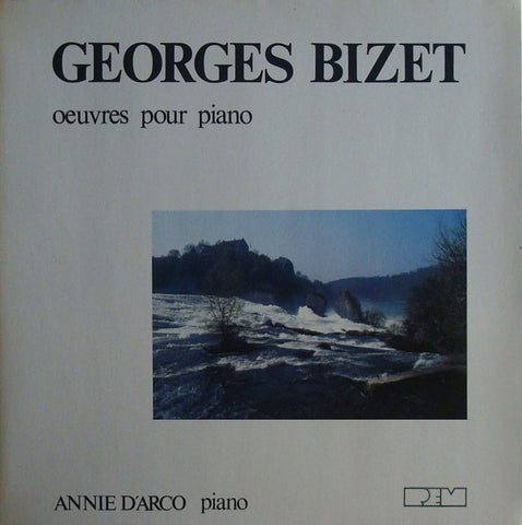 LP - Annie D'Arco: Bizet Variations Chromatiques, Etc. - Disques REM 10944 - Rare