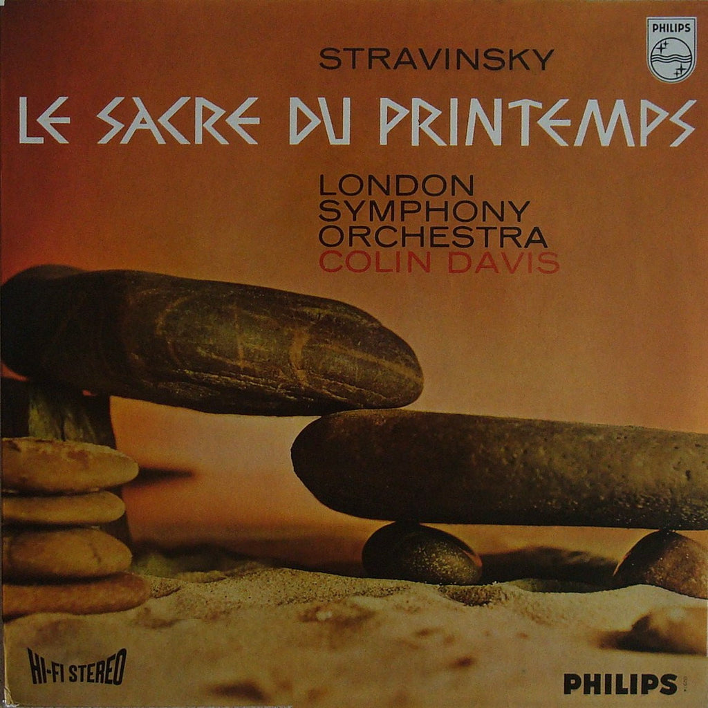 LP - Davis/London SO: Stravinsky Le Sacre Du Printemps (rec. 1963) - Philips 835 252 AY