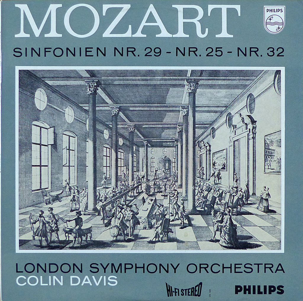 Davis/LSO: Mozart Symphonies Nos. 25, 29 & 32 - Philips 835 262 AY