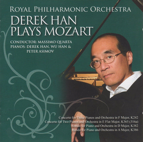 Derek Han: Mozart Piano Concertos K. 242, K. 365, etc. - RPO SP018