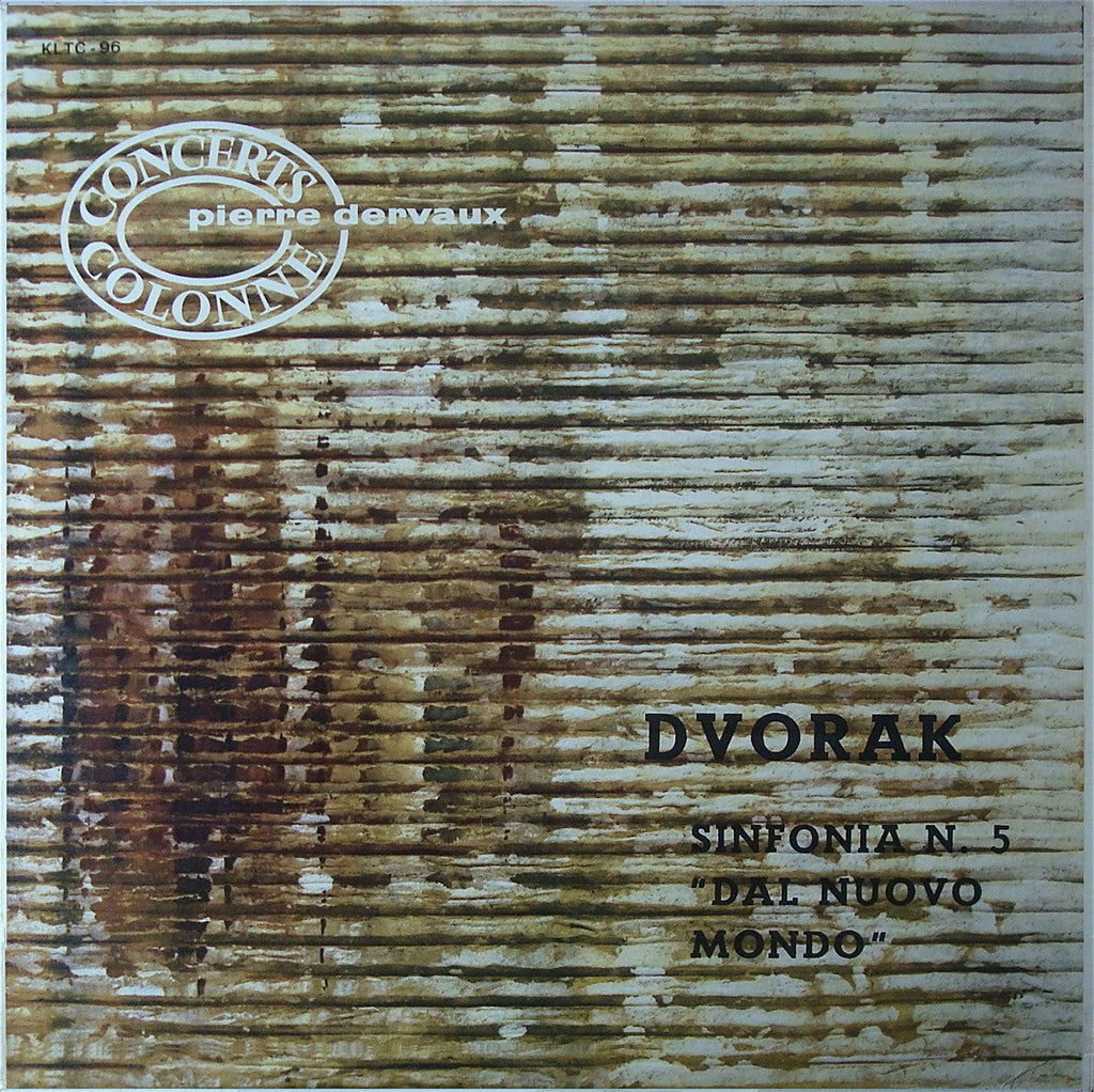 LP - Dervaux: Dvorak Sym No. 9 "New World" - Ducretet Thomson KLTC-96