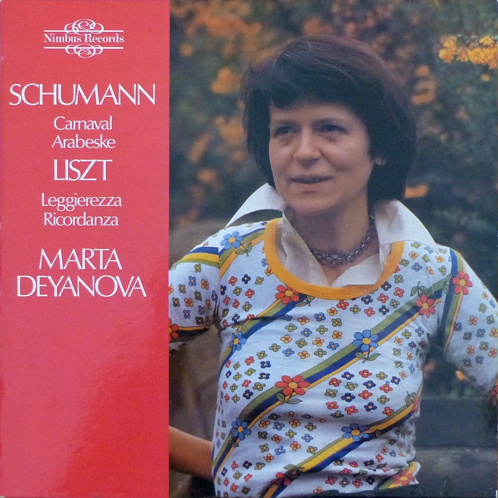 Deyanova: Schumann Carnaval & Arabeske + Liszt - Nimbus 2116