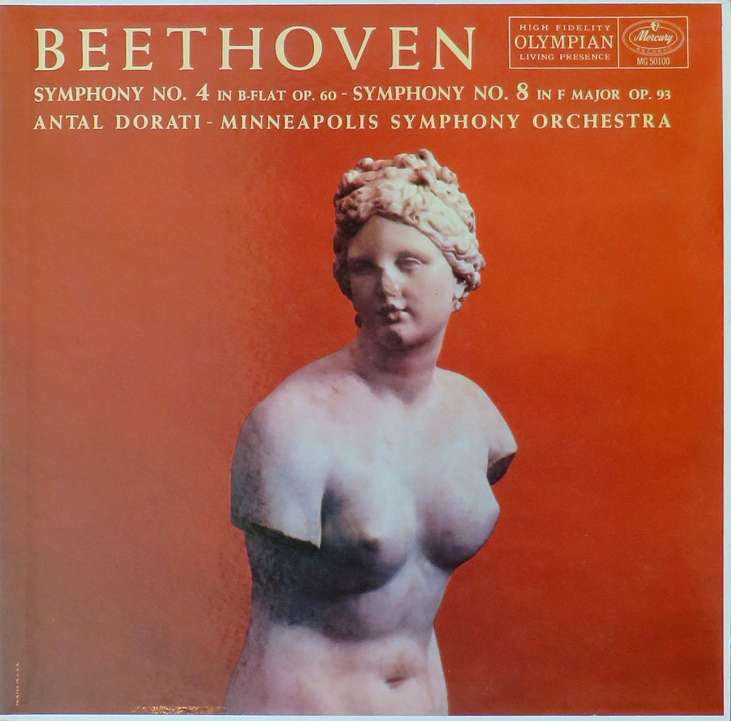 Dorati: Beethoven Symphonies Nos. 4 & 8 - Mercury MG 50100