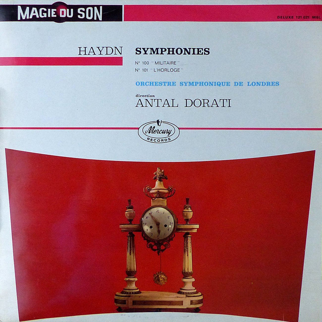Dorati: Haydn Symphonies Nos. 100 & 101 - Mercury 121.021 MSL