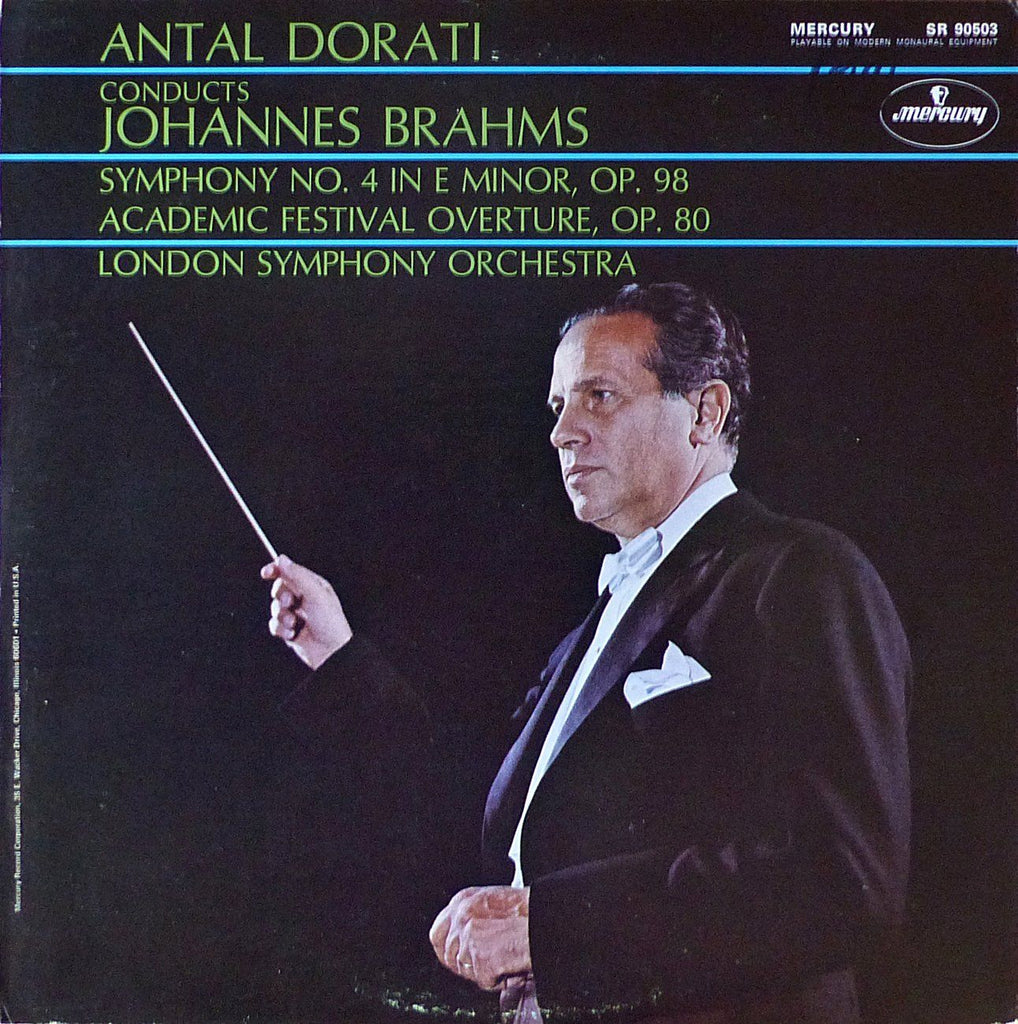 Dorati/LSO: Brahms Symphony No. 4 + Academic FO - Mercury SR 90503