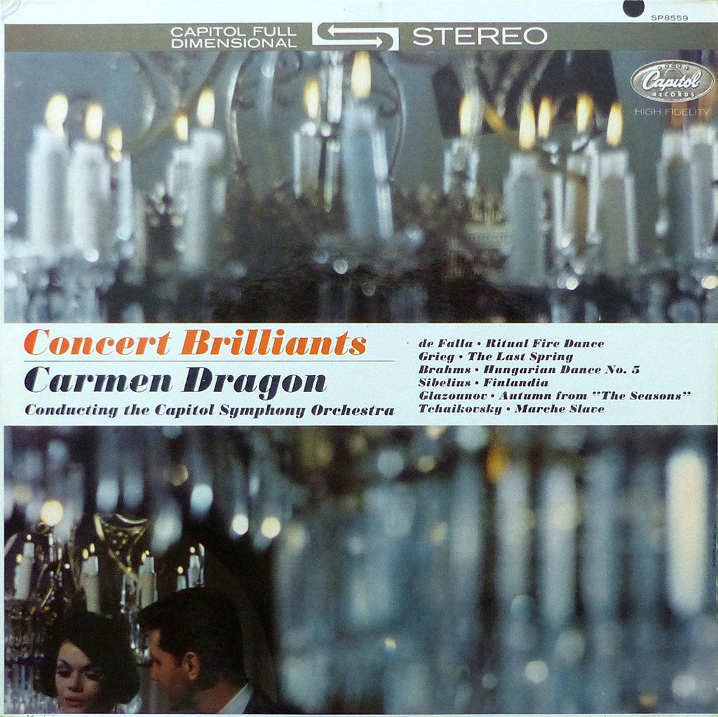 Carmen Dragon: "Concerts Brilliants" (Falla, Grieg, et al.) - Capitol SP 8559