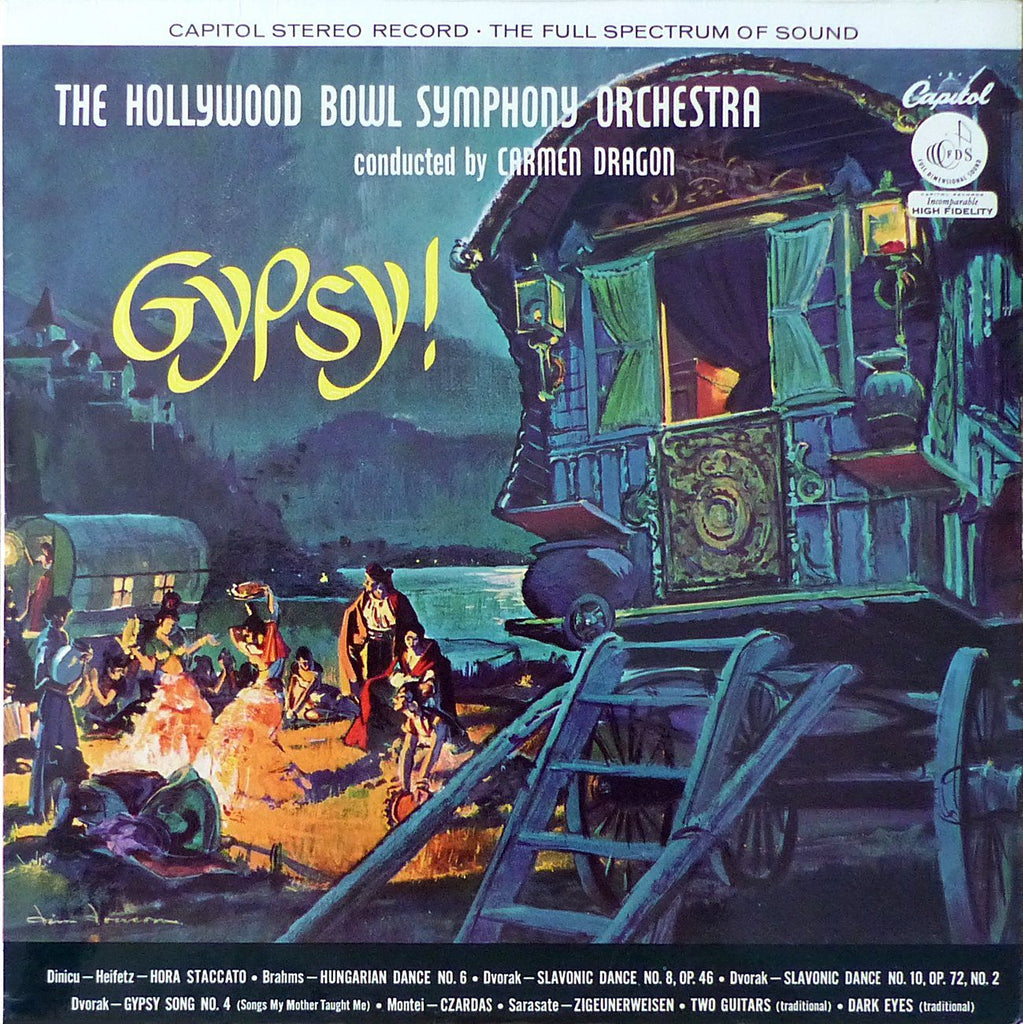 Carmen Dragon/Hollywood Bowl SO: Gypsy! (Encores) - Capitol SP 8342