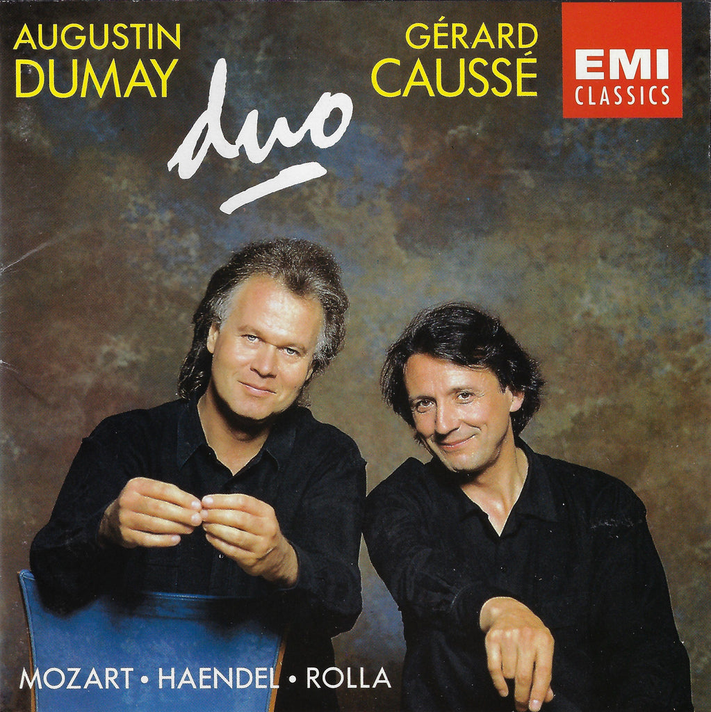 Dumay & Caussé: Mozart, Handel & Rolla Duos for Violin & Viola - EMI CDC 7 54575 1