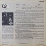Duo Pach: Bach, Morawetz, Jones & Somers - CBC Radio Canada 244 (sealed)