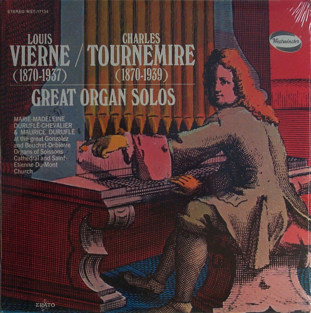 LP - Duruflé: Vierne & Tournemire - Westminster WST-17134 (sealed)