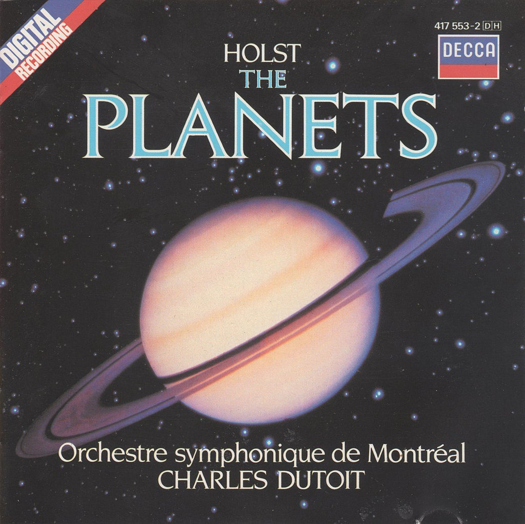Dutoit/OSM: Holst The Planets - Decca 417 553-2 (DDD)