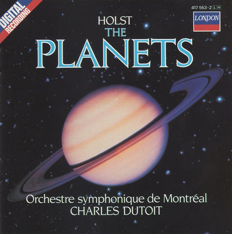 Dutoit/OSM: Holst The Planets - London 417 553-2