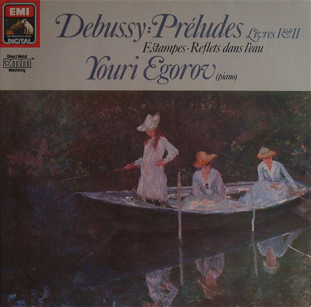 LP - Egorov: Debussy Preludes Books I & II, Etc. - EMI 27 0034 3 (2LP Set, DDD)