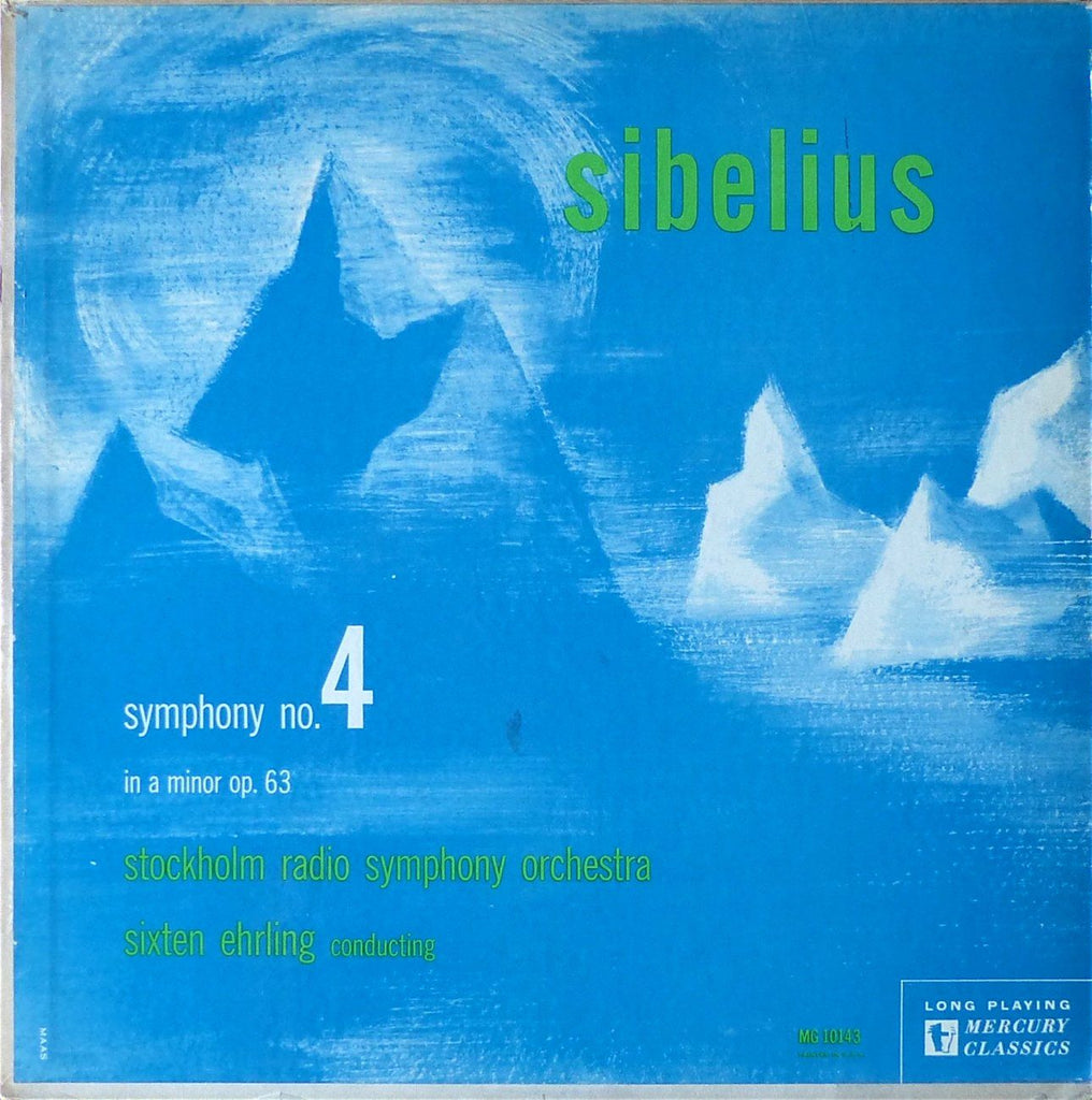 Ehrling/Stockholm RSO: Sibelius Symphony No. 4 - Mercury MG 10143