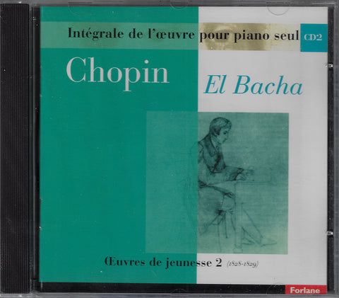 El Bacha: Chopin works Vol. 2 (miscellaneous) - Forlane 16780 (sealed)