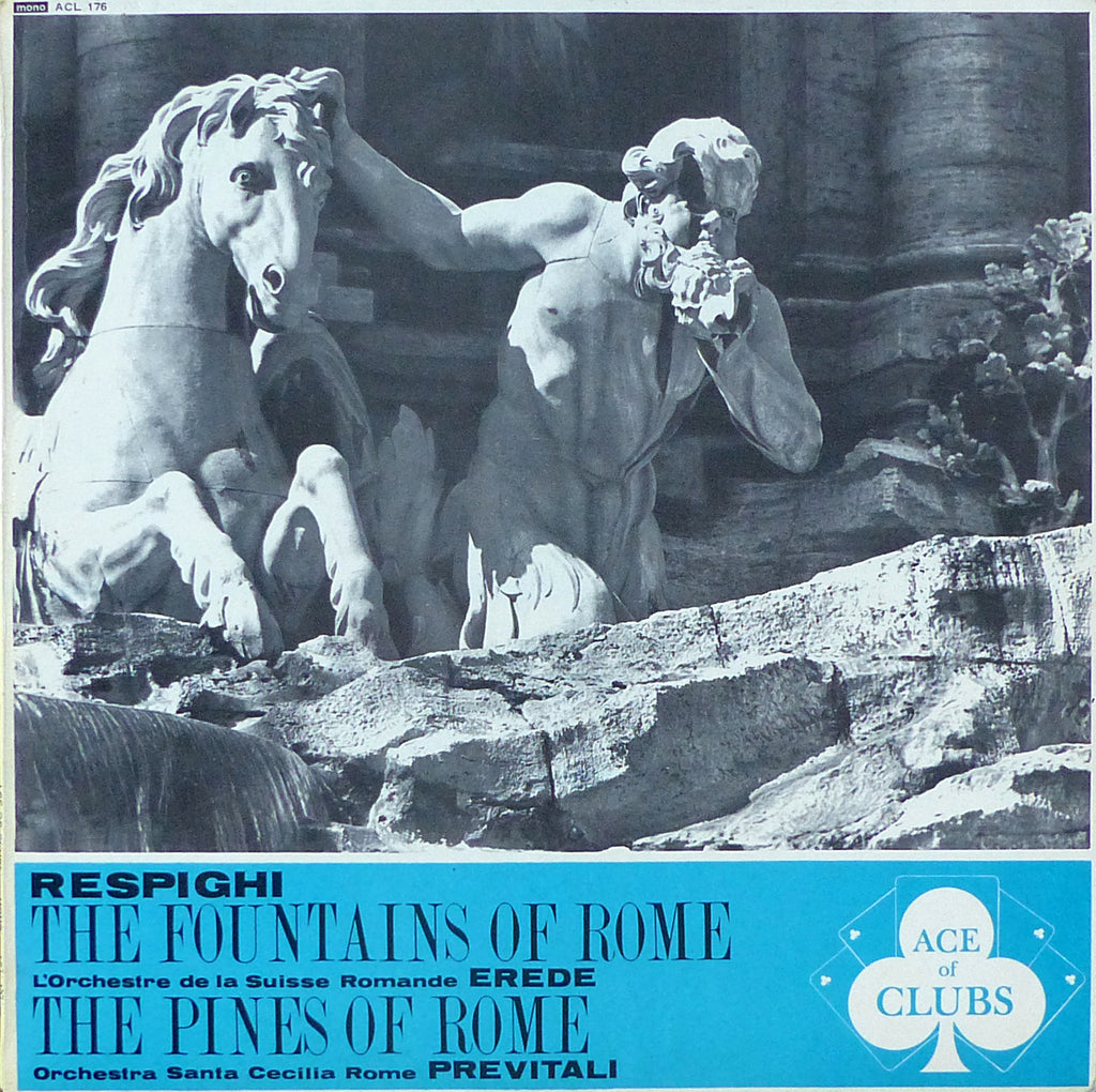 Erede: Fountains of Rome / Previtali: Pines of Rome - Decca ACL 176