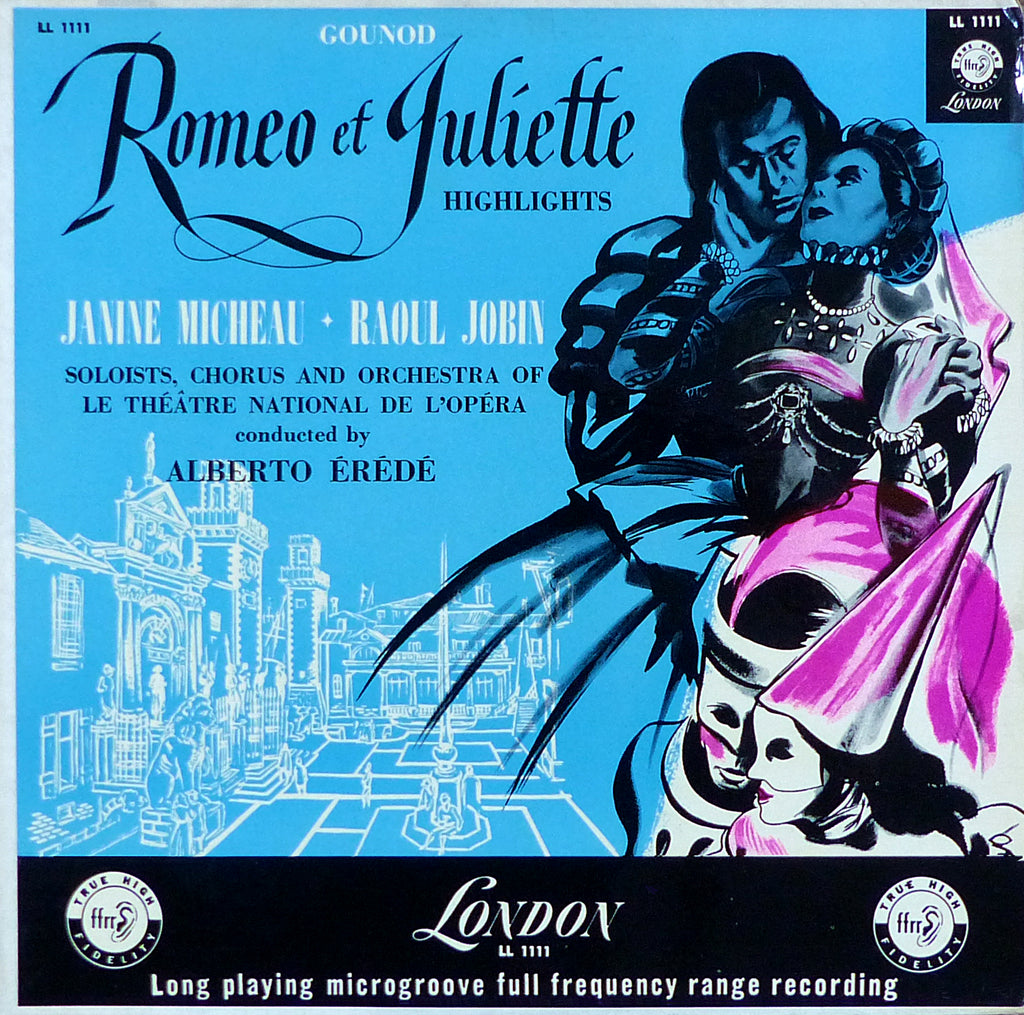 Érédé: Gounod Romeo & Juliette (highlights) - London LL 1111