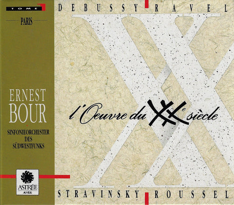 Bour: 20th Century Works (Ravel, Stravinsky, et al.) - Astrée Auvidis E 7800 (4CD set)