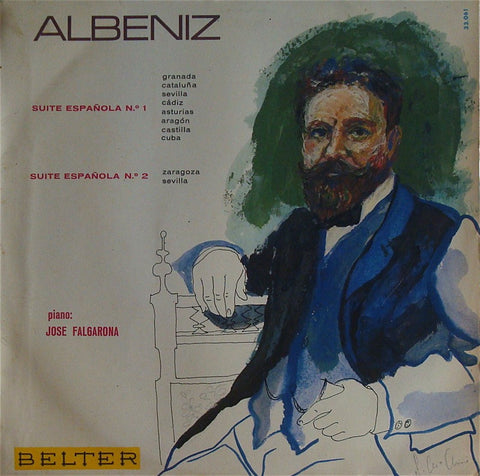 LP - Falgarona: Albeniz Suites Españolas Nos. 1 & 2 - Belter 33.061