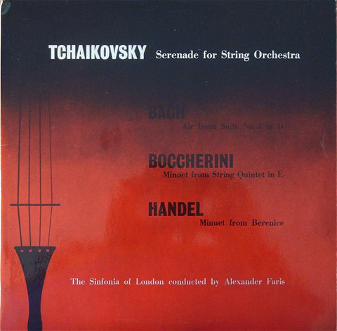 Faris: Tchaikovsky Serenade for Strings + Bach, et al. - World Record Club TP 37