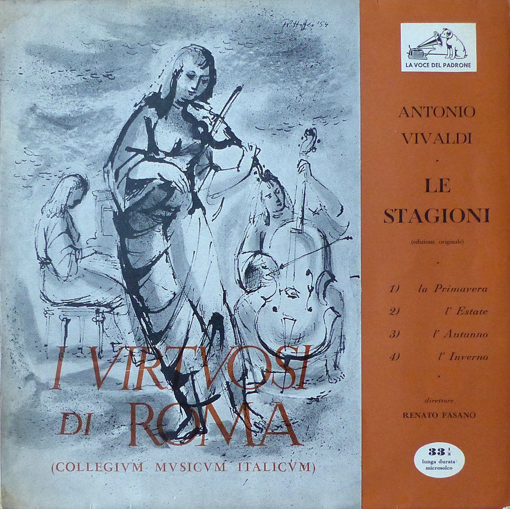 Fasano: Vivaldi The Four Seasons - La Voce del Padrone QALP 10032