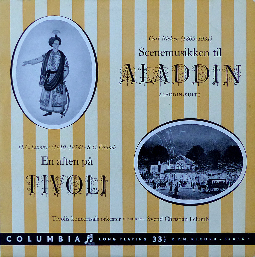 Felumb: Lumbye En aften pa Tivoli + Nielsen - Columbia 33 KSX 1
