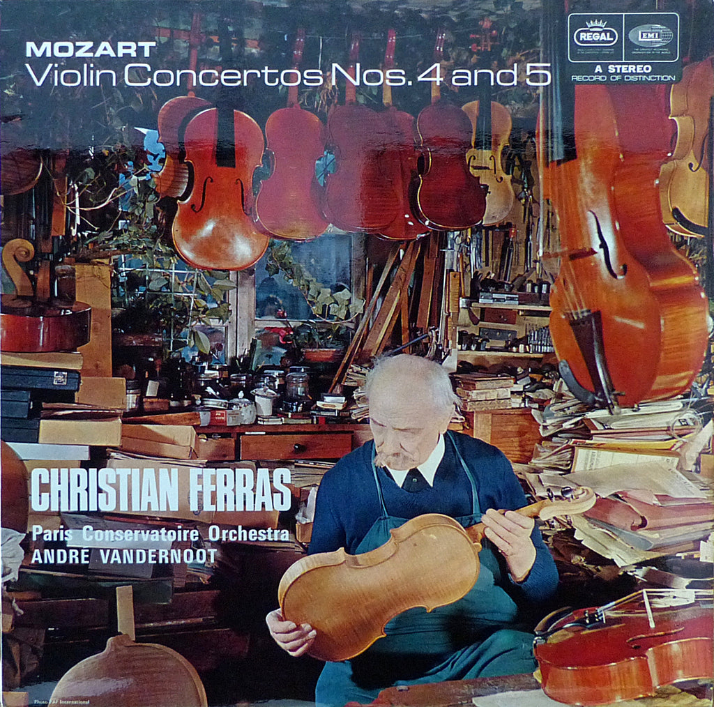 Ferras/Vandernoot: Mozart Violin Concertos Nos. 4 & 5 - Regal SREG 2028