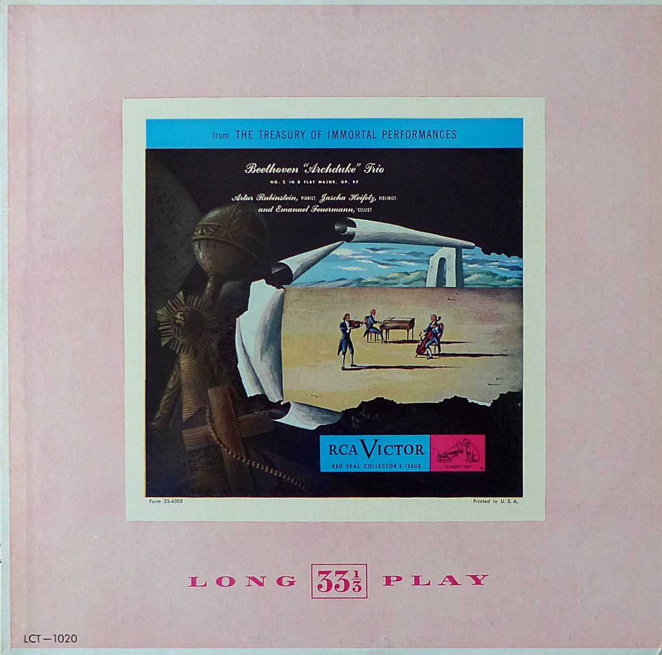 Beethoven - Heifetz / Feuermann / Rubinstein – 
