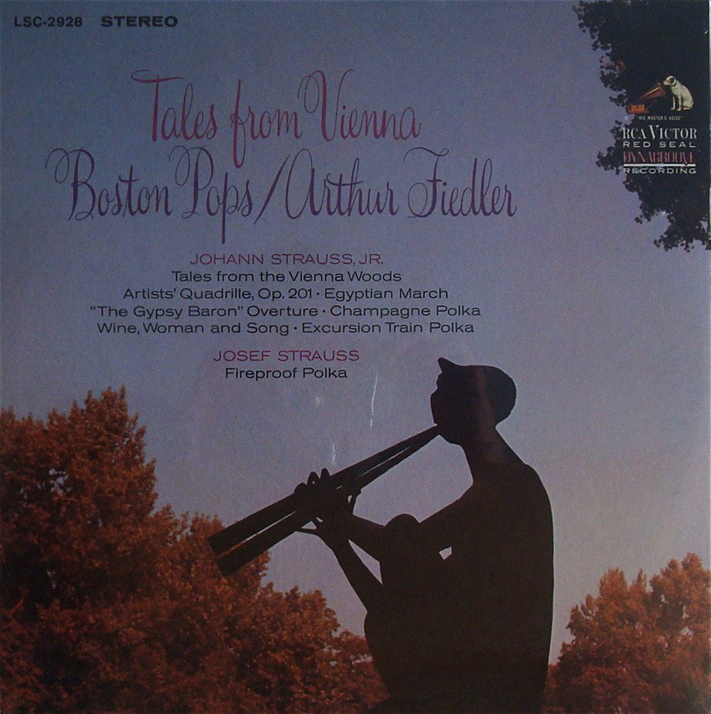 LP - Fiedler: Tales From Vienna (Strauss Waltzes) - RCA LSC-2928 (sealed)