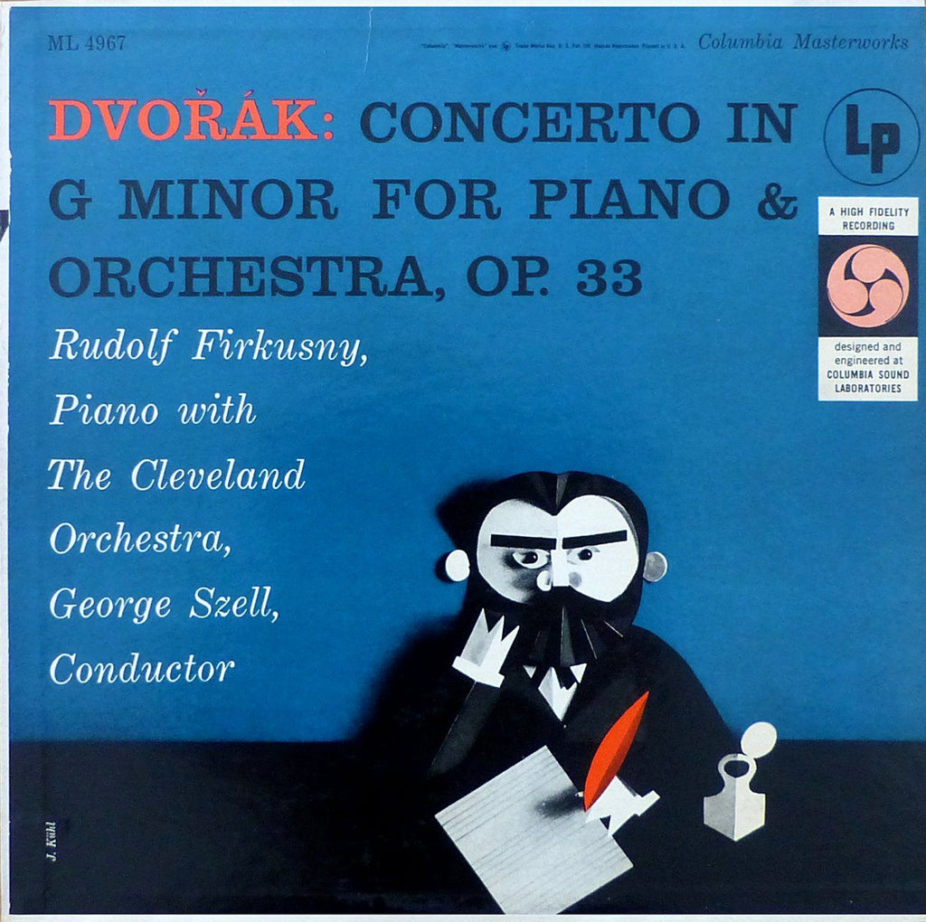 Firkusny/Szell: Dvorak Piano Concerto Op. 33 - Columbia ML 4967