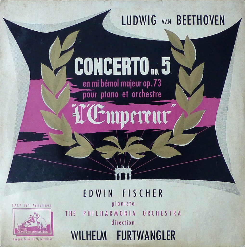 Fischer/Furtwangler: Beethoven Emperor Concerto - LVSM FALP 121