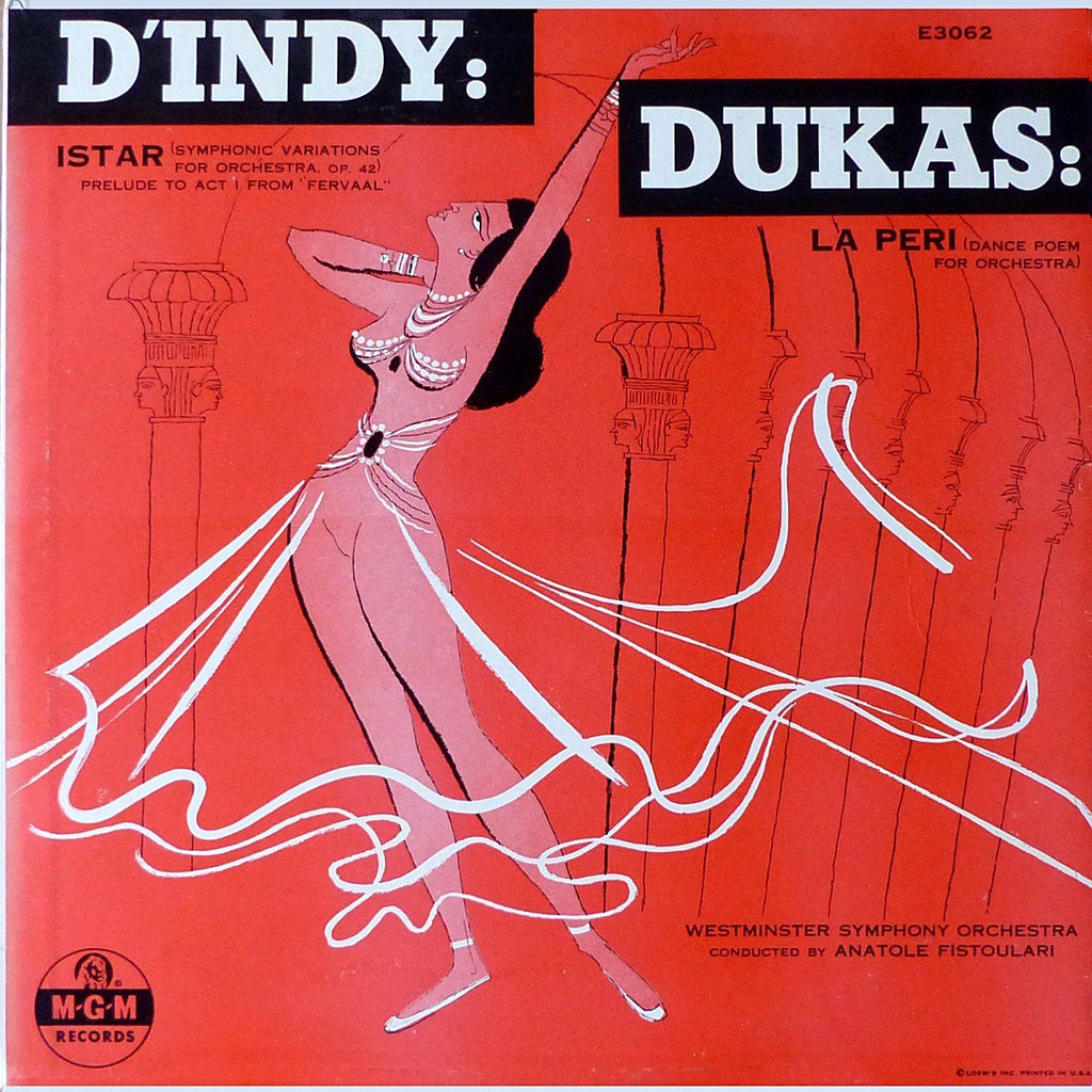 Fistoulari: Dukas La Peri + D'Indy Istar - MGM E3062