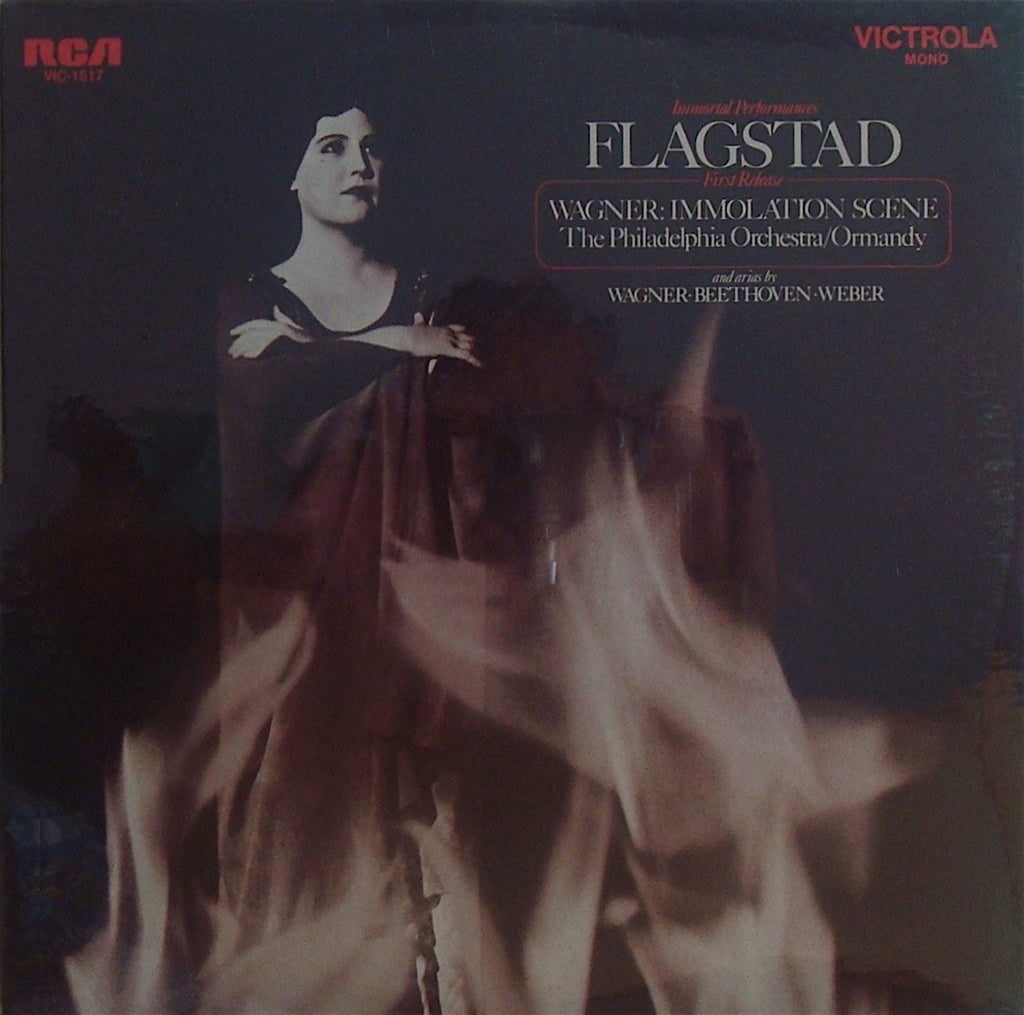 LP - Flagstad: Wagner Immolation Scene + Arias (rec. 1937) - RCA VIC-1517 (sealed)