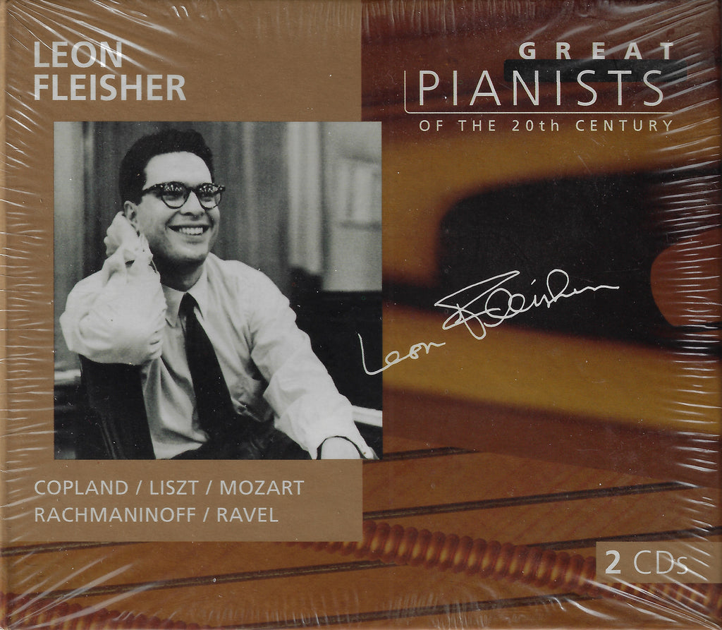 Fleisher: Great Pianists of the 20th Century - Philips 456 775-2 (2CD set, sealed)