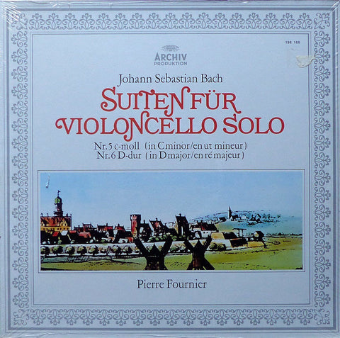 Fournier: Bach Solo Cellos Suites Nos. 5 & 6 - Archive 198 188 (sealed)