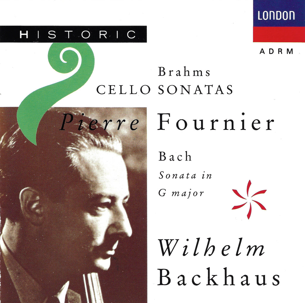 Fournier/Backhaus: Brahms Cello Sonatas 1 & 2 - London 425 973-2